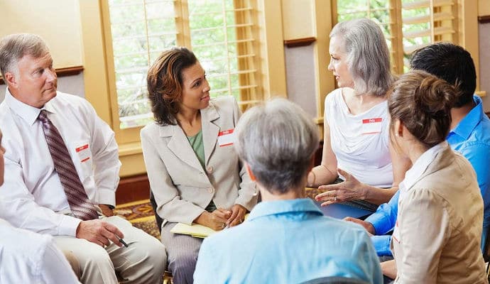 caregiver burnout - support group of caregivers